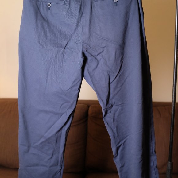 IZOD Navy Chino Pants - Regular Fit - Picture 4 of 4